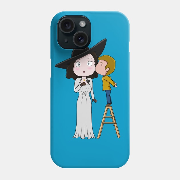 Lady Dimitrescu & Ethan Winters Phone Case by GeekyGamingStuff