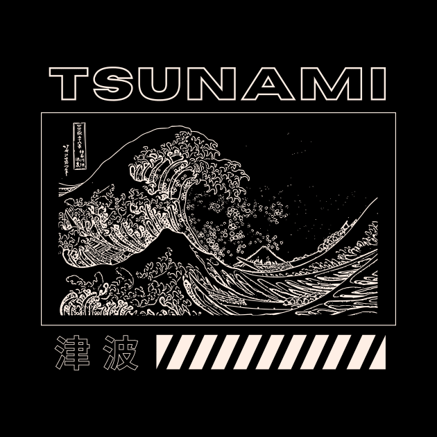 Japan tsunami by NexWave Store