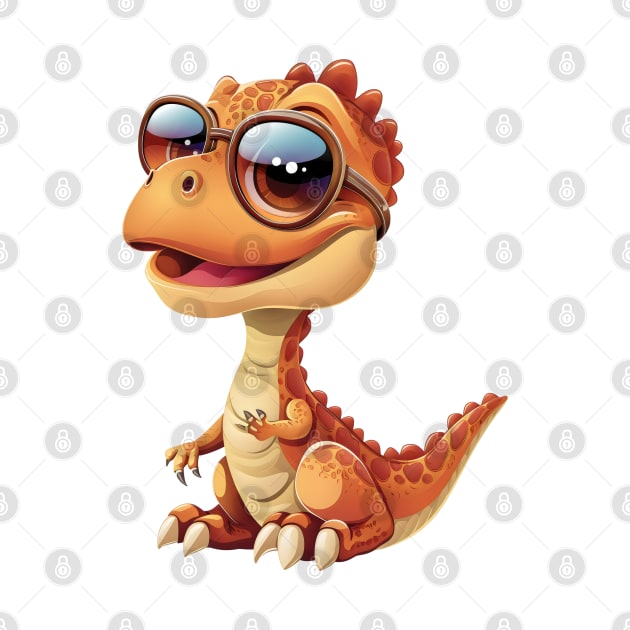 Cute Little Dinosaur by Obotan Mmienu