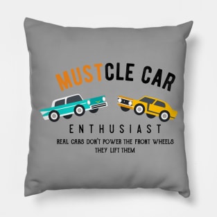 MUST CLE CAR Pillow