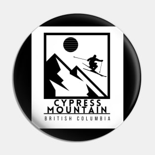 Cypress Mountain ski British Columbia Pin