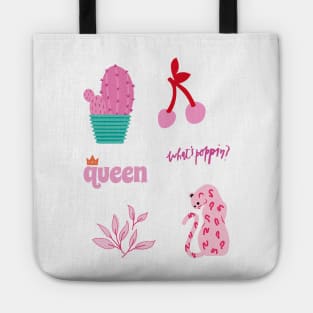 Pink aesthetic cute pack Tote