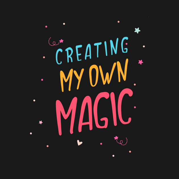 Creating my own colourful magic. by DQOW