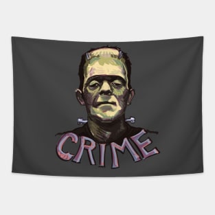 Frankenstein Crime Tapestry