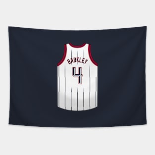 Charles Barkley Houston Jersey Qiangy Tapestry