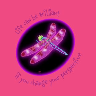 Neon Dragonfly T-Shirt