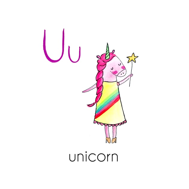 U is for Unicorn by Lady Lucas