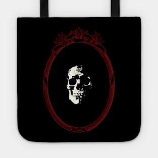 reflection skull 2 Tote