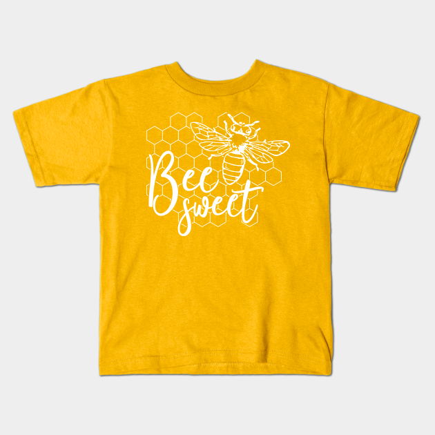 Honey Bees in A Honeycomb Kids Print Graphic Tee Short Sleeve T-Shirt Honey Bees in A Honeycomb Kids Print Graphic Tee Short Sleeve T-Shirt
