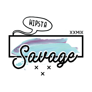 Savage - hipster T-Shirt