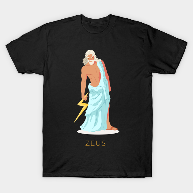 Discover Zeus Greek Mythology - Zeus - T-Shirt