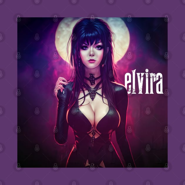 Elvira: Mistress of the Dark by Cesar Giovani Imagery