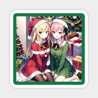 Christmas Anime Magnet