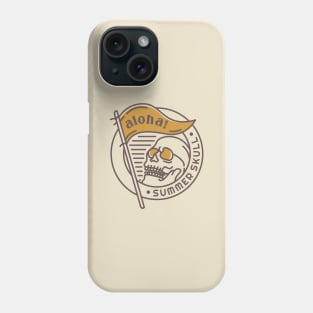 Aloha Summer Skull 1 Phone Case