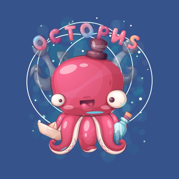 Sweet Baby Octopus by KOTOdesign