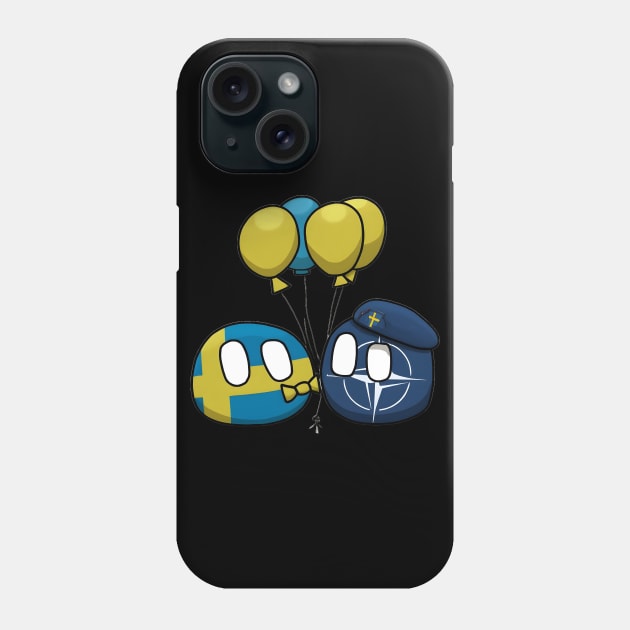 Welcome to NATO, Sweden! Phone Case by Polandball World