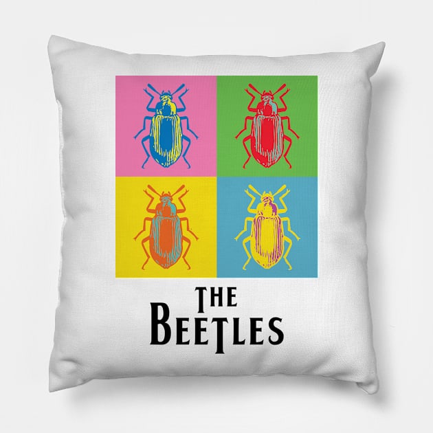 The Beetles Pillow by Fiends