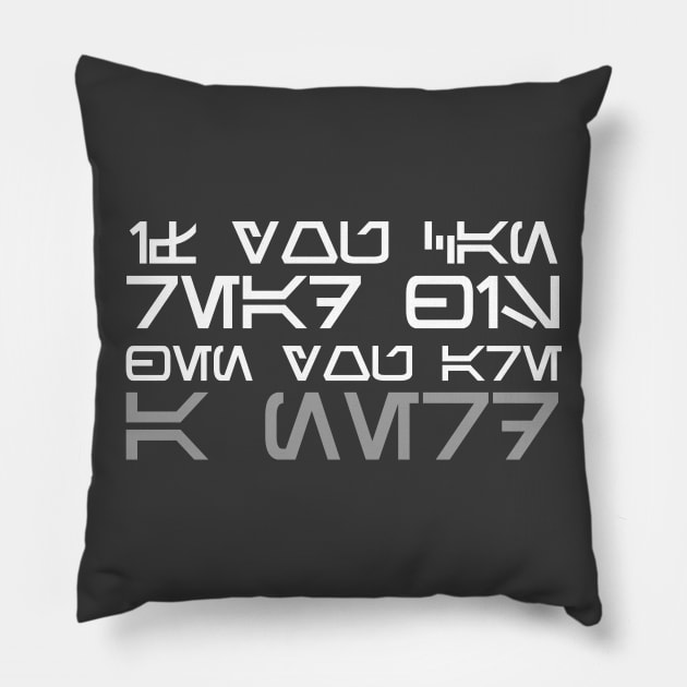 If you can read this, then you are a nerd Pillow by NinthStreetShirts