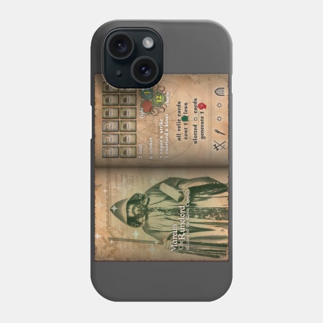 Ravingspire's Marcus the Runelord Phone Case by VC_ART