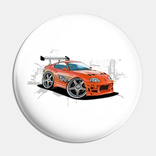 Supra Fast & Furious Pin