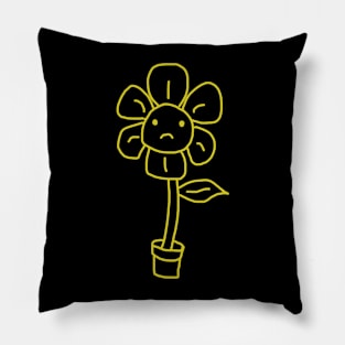 Sad Flower Pillow