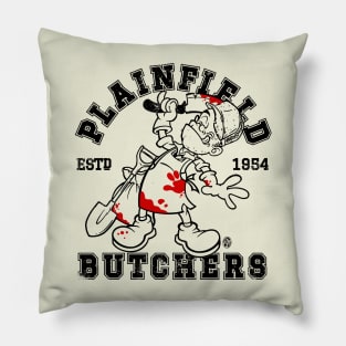 The Plainfield Butchers Mascot Pillow