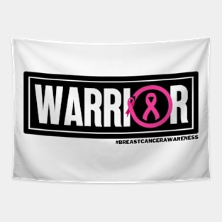 Warrior - Breast cancer awareness Tapestry