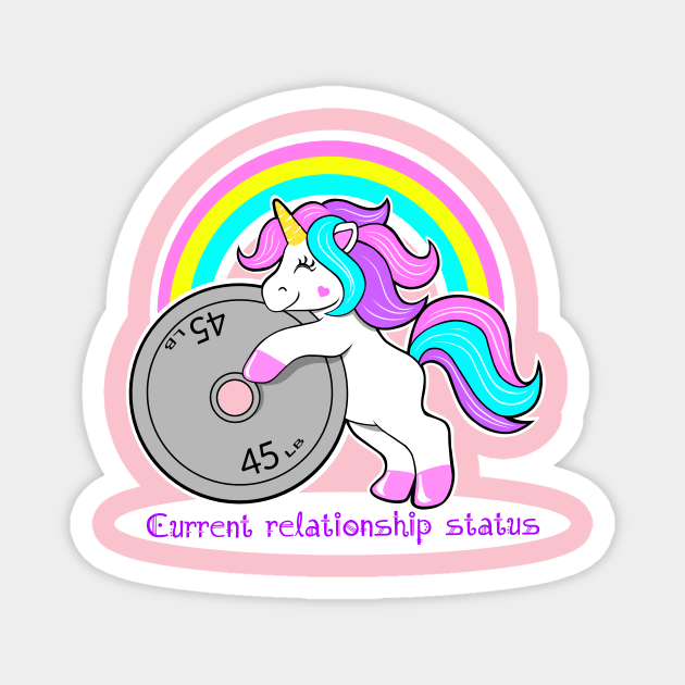 Relationship Status Magnet by TimAddisonArt