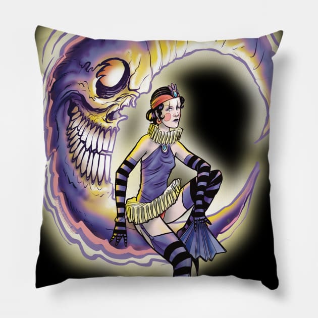 au clair de la lune Pillow by Paskalamak