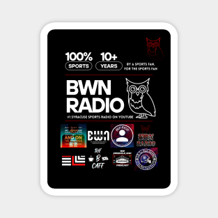 Bwn Radio Through the Years design Magnet