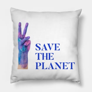 Save the planet stickers and t-shirts! Pillow