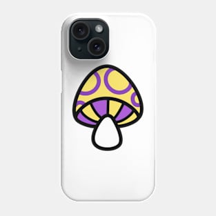 Intersex Mushroom Discrete Pride Flag Phone Case