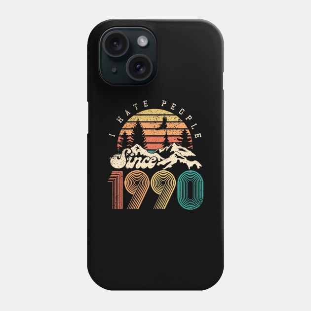 30th birthday gifts 1990 gift 30 years old Phone Case by CheesyB