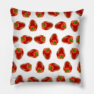 Red peppers pattern Pillow