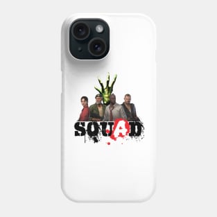 Left 4 Dead Squad (black) Phone Case