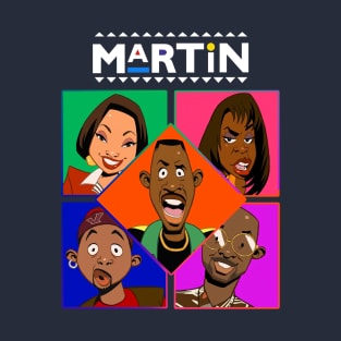 black tv show funny martin T-Shirt