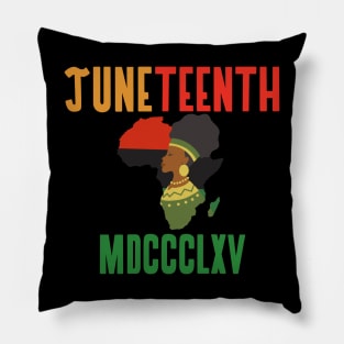 JUNETEENTH MDCCCLXV Pillow