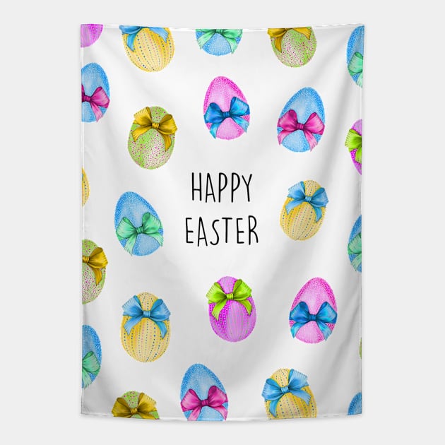 EASTER EGGIES Tapestry by Poppy and Mabel