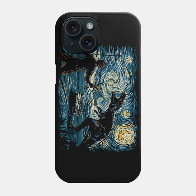 Jurassic Night Phone Case by hootbrush