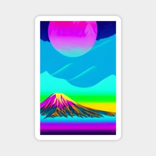 mount Kilimanjaro art Magnet