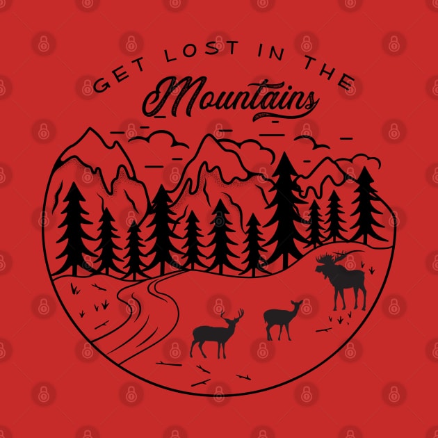 Traveling Adventure Get Lost in the Mountains Hiking and Camping by Imp's Dog House