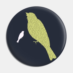 Charlotte Bronte: Jane Eyre Birds Pin