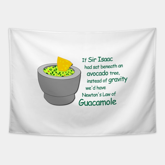 Gravity or guacamole? Tapestry by Verl