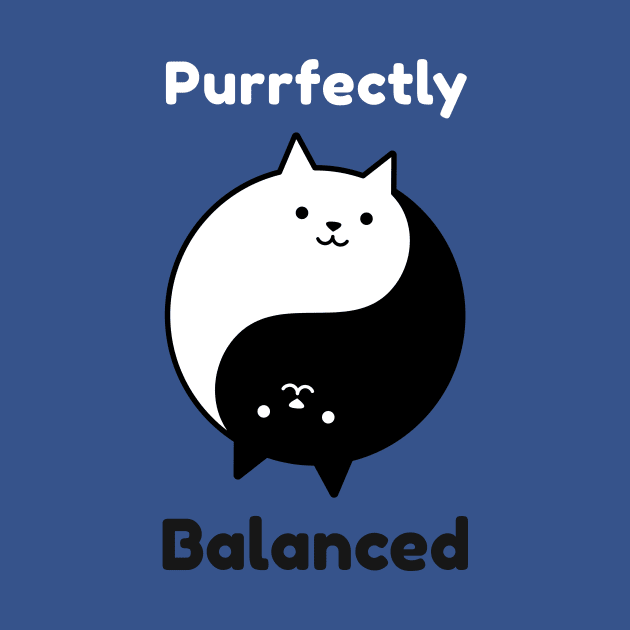 Purrfectly Balanced by My Tribe Apparel