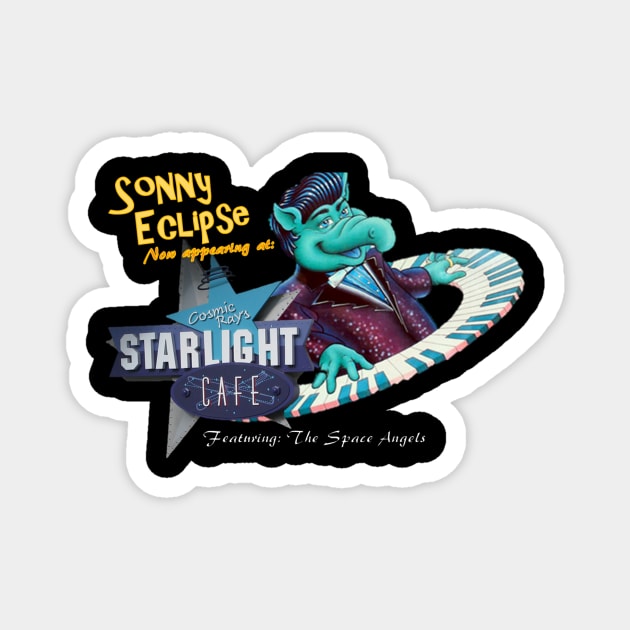 Sonny Eclipse Magnet by SkippyStudios