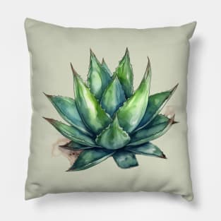 Desert Aloe Plant Pillow