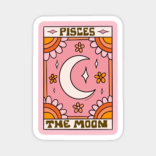 Pisces Tarot Card Magnet