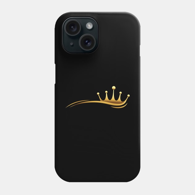 Golden crown Phone Case by MyArtCornerShop