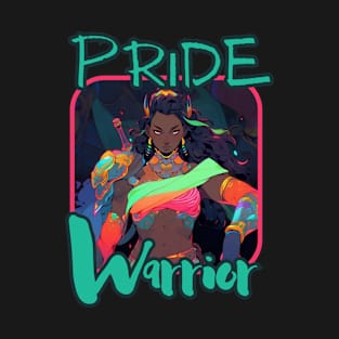 Rainbow Pride PRIDE WARRIOR T-Shirt Mug Coffee Mug Apparel Hoodie Sticker Gift T-Shirt T-Shirt