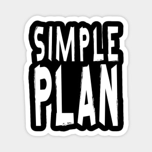 Simple Plan Band Magnet